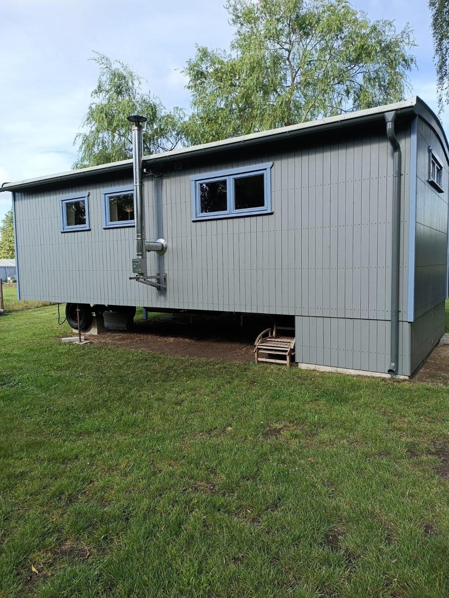 Ziegendorf Tiny House & Alpaka-Erlebnis Im Ruhner Land - Naturidylle Pur מראה חיצוני תמונה